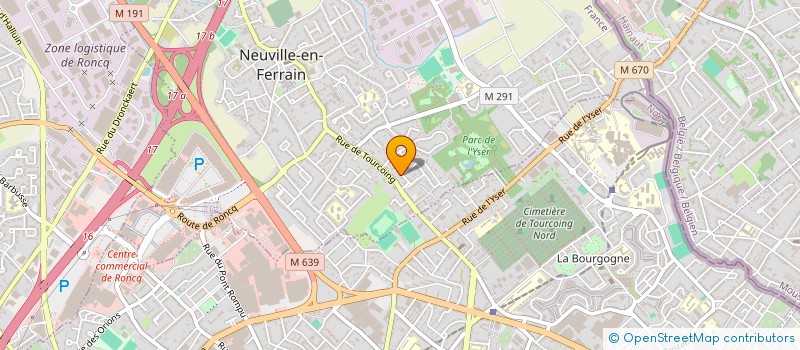 localisation de l'entreprise MADAME MARIELLE DEBOOSERE  NEUVILLE-EN-FERRAIN