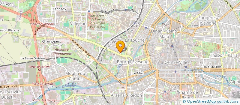 localisation de l'entreprise MADAME MARIELLE DELALANDE  QUEVEN