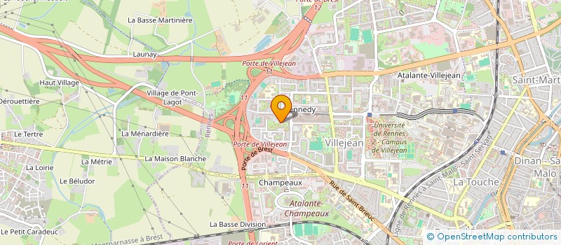 localisation de l'entreprise MADAME MARIELLE DJEUMENI PENE à RENNES