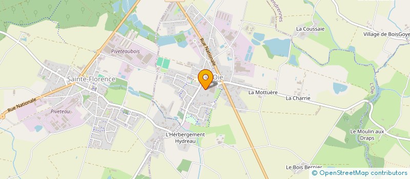 localisation de l'entreprise MADAME MARIELLE DRUET à L' OIE