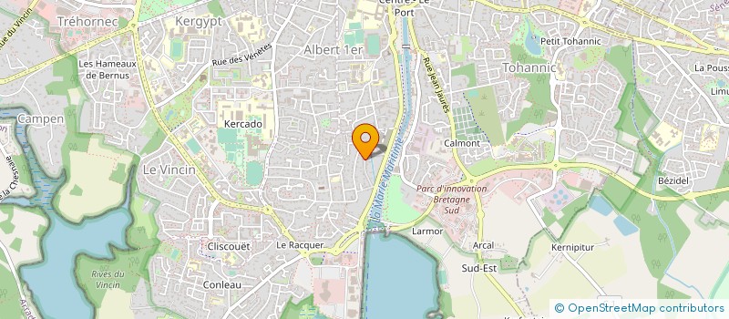 localisation de l'entreprise MADAME MARIELLE DUFOUR à VANNES