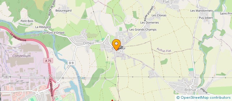 localisation de l'entreprise MADAME MARIELLE FOUVET à ORBEIL