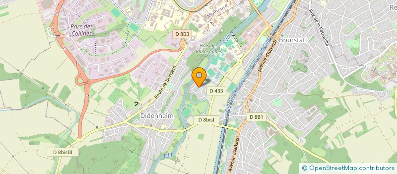 localisation de l'entreprise MADAME MARIELLE GARCIA  BRUNSTATT-DIDENHEIM