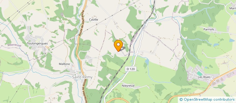 localisation de l'entreprise MADAME MARIELLE GARY  SAINT-REMY