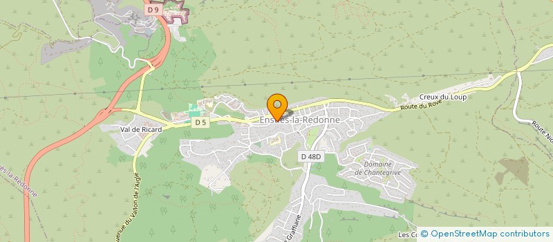 localisation de l'entreprise MADAME MARIELLE GAUMOND  ENSUES-LA-REDONNE