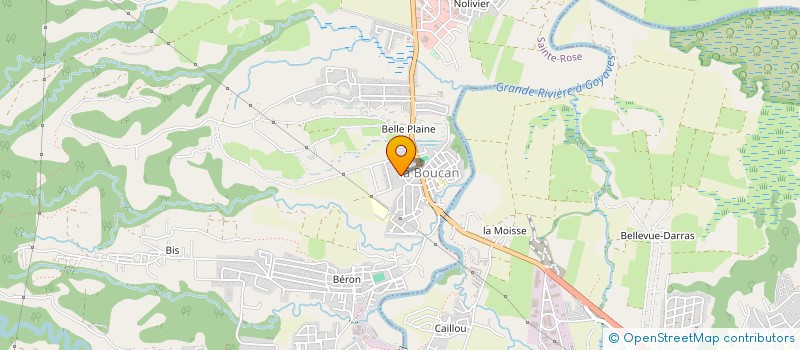 localisation de l'entreprise MADAME MARIELLE GAYADINE-HARRICHAM à SAINTE-ROSE