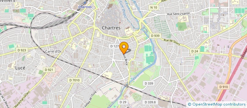 localisation de l'entreprise MADAME MARIELLE GLORIEUX à CHARTRES