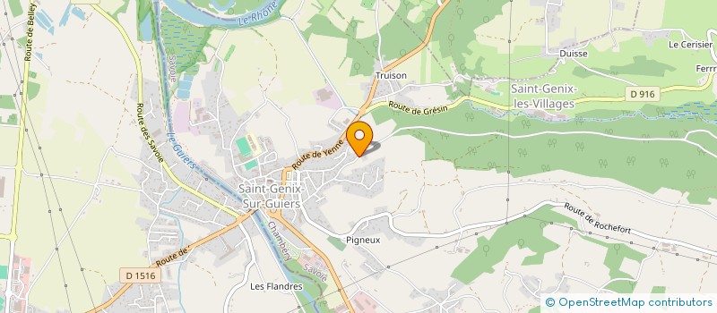 localisation de l'entreprise MADAME MARIELLE GUILLERMIER  SAINT-GENIX-LES-VILLAGES