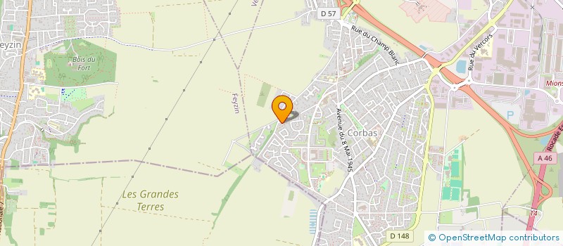 localisation de l'entreprise MADAME MARIELLE HAON à CORBAS