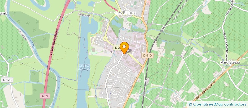 localisation de l'entreprise MADAME MARIELLE HENRY  LA GACILLY