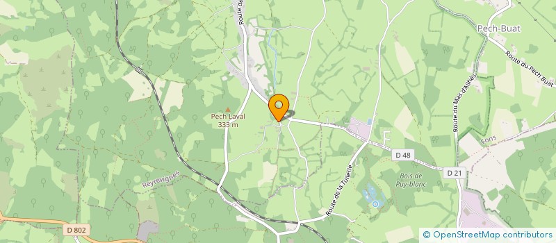 localisation de l'entreprise MADAME MARIELLE IKNI  REYREVIGNES