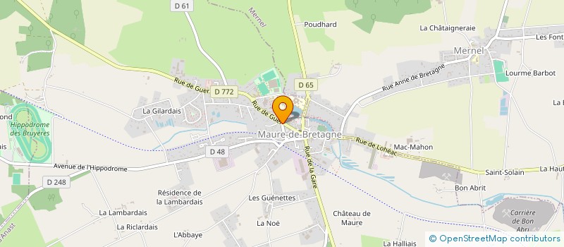 localisation de l'entreprise MADAME MARIELLE JAN  VAL D'ANAST