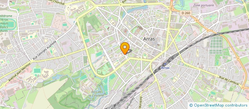 localisation de l'entreprise MADAME MARIELLE JOANNAIS à ARRAS