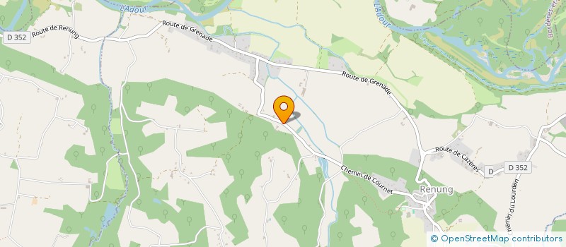 localisation de l'entreprise MADAME MARIELLE LAFARGUE  RENUNG