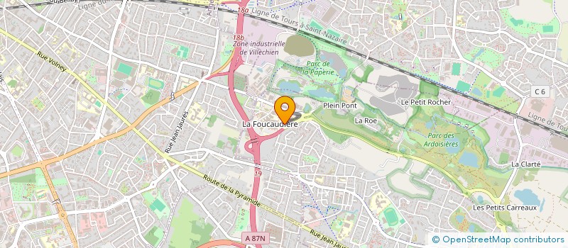 localisation de l'entreprise MADAME MARIELLE LARDEUX à TRELAZE