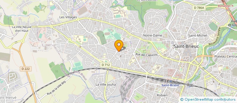 localisation de l'entreprise MADAME MARIELLE LASSALLE à SAINT-BRIEUC