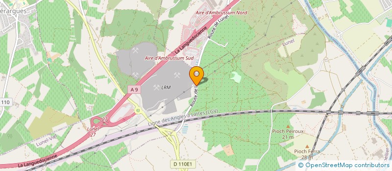 localisation de l'entreprise MADAME MARIELLE LE GAL  SATURARGUES