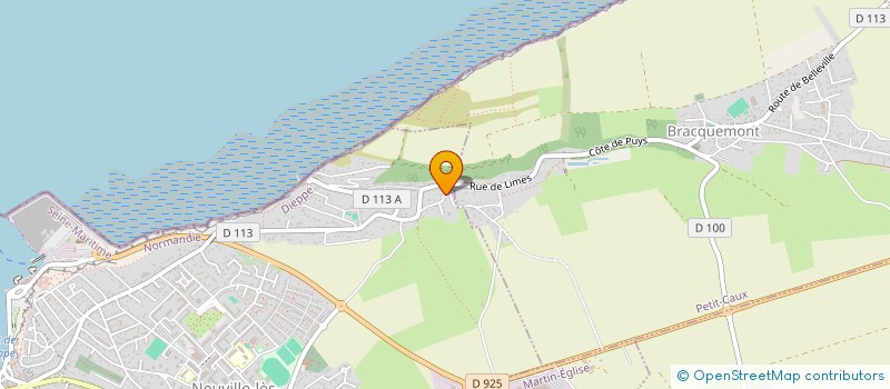 localisation de l'entreprise MADAME MARIELLE LEMARCHAND à DIEPPE