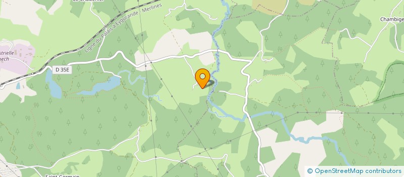 localisation de l'entreprise MADAME MARIELLE MANTANDON  MEYMAC