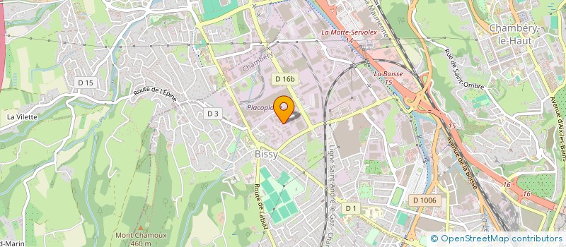 localisation de l'entreprise MADAME MARIELLE MARAN  CHAMBERY