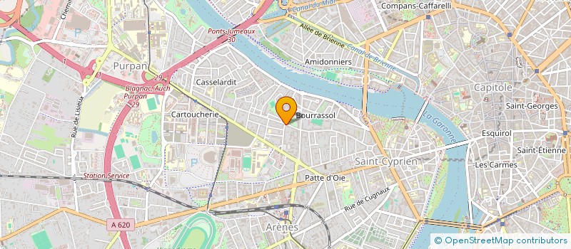 localisation de l'entreprise MADAME MARIELLE MARQUIE à TOULOUSE