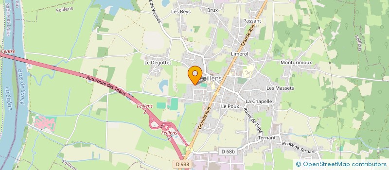 localisation de l'entreprise MADAME MARIELLE MENNESSIER à FEILLENS
