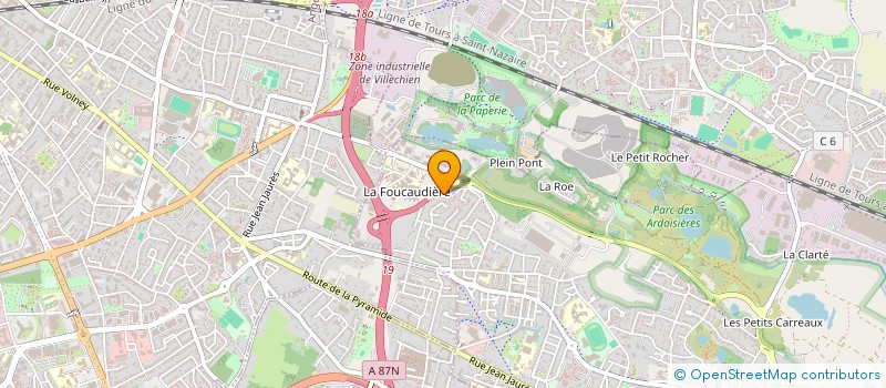 localisation de l'entreprise MADAME MARIELLE MICHELAT  TRELAZE