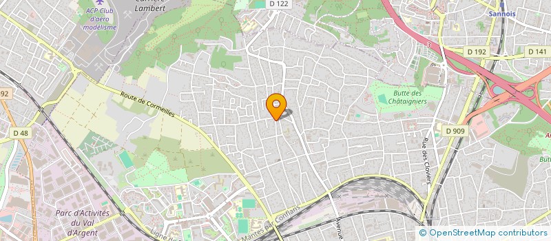 localisation de l'entreprise MADAME MARIELLE NAUD à ARGENTEUIL