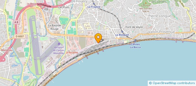 localisation de l'entreprise MADAME MARIELLE PASCAL à CANNES