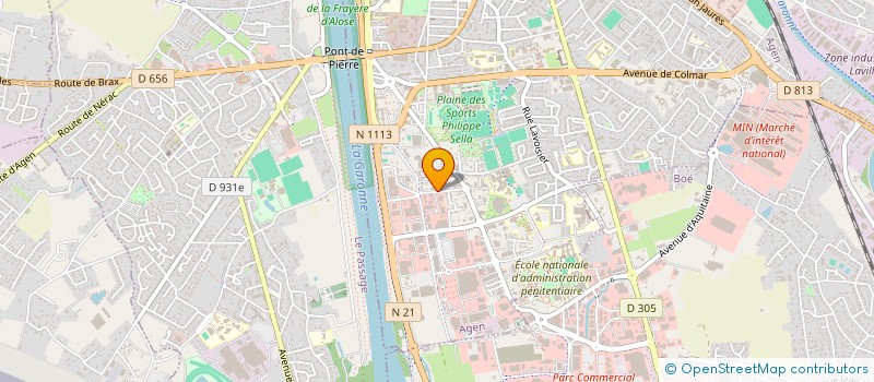 localisation de l'entreprise MADAME MARIELLE PECH  AGEN