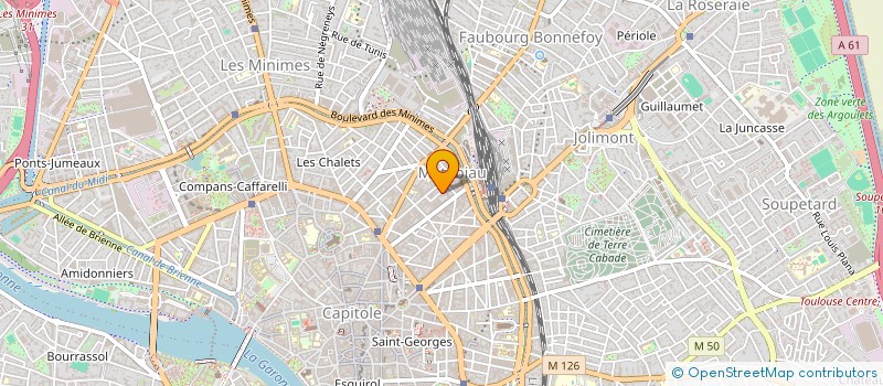 localisation de l'entreprise MADAME MARIELLE PECON à TOULOUSE