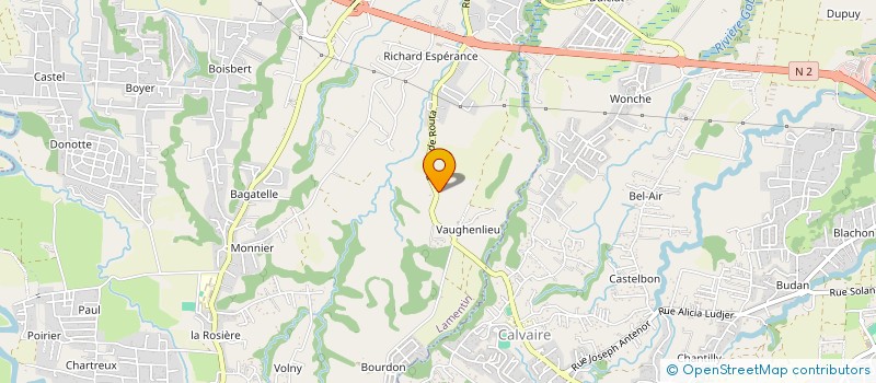 localisation de l'entreprise MADAME MARIELLE PLAISIR  LAMENTIN