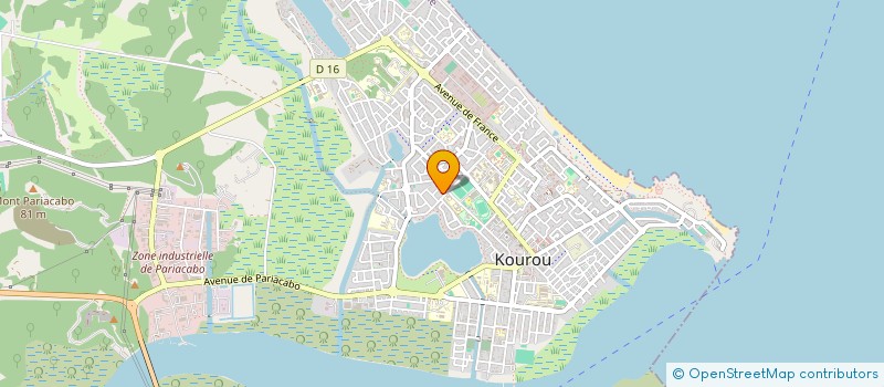 localisation de l'entreprise MADAME MARIELLE RECHOU à KOUROU