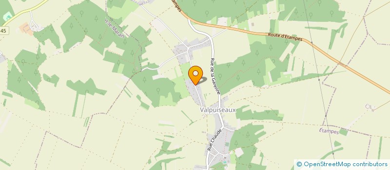 localisation de l'entreprise MADAME MARIELLE RIFFAULT  VALPUISEAUX