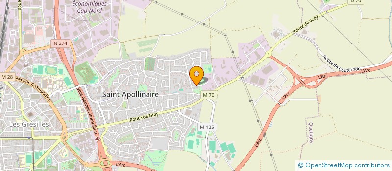 localisation de l'entreprise MADAME MARIELLE RUGA  CHEVIGNY-SAINT-SAUVEUR