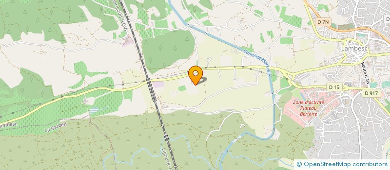 localisation de l'entreprise MADAME MARIELLE SEGUY  LAMBESC