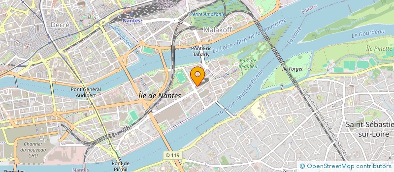 localisation de l'entreprise MADAME MARIELLE SILORET à NANTES