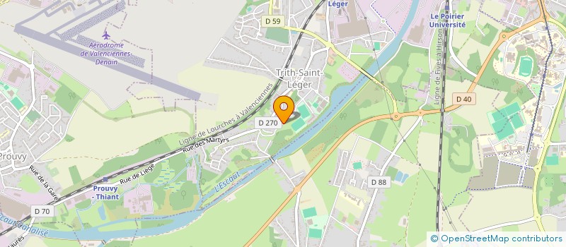 localisation de l'entreprise MADAME MARIELLE SOSSOU  TRITH-SAINT-LEGER