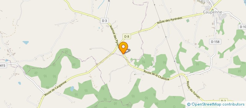 localisation de l'entreprise MADAME MARIELLE SUZE  BAIGTS