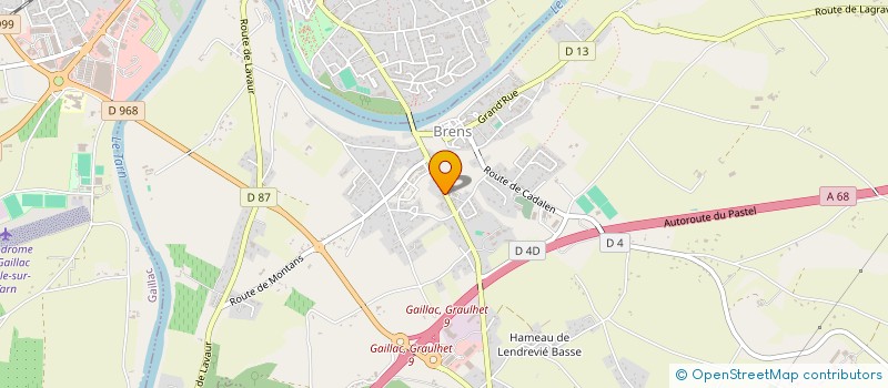 localisation de l'entreprise MADAME MARIELLE TANGUY à BRENS