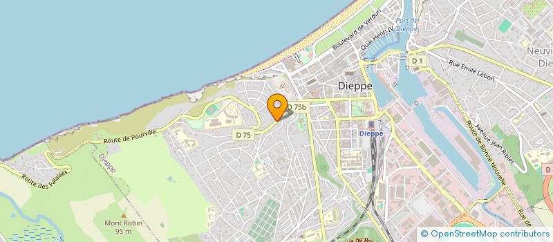 localisation de l'entreprise MADAME MARIELLE TOGNAZZONI  DIEPPE