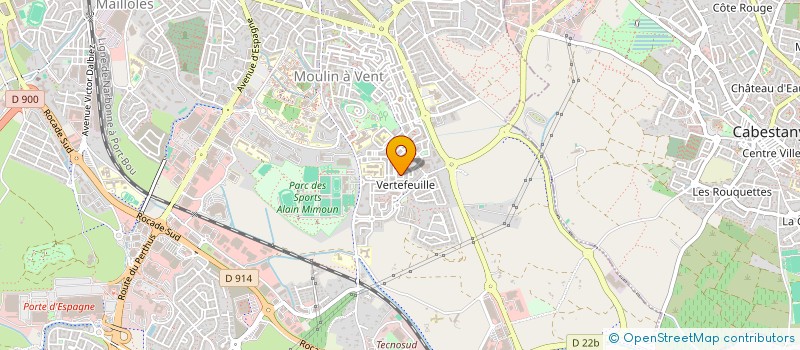 localisation de l'entreprise MADAME MARIEM ABDELMAKSOUD  PERPIGNAN