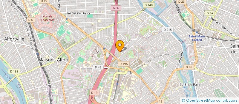 localisation de l'entreprise MADAME MARIEM ASILA  CRETEIL