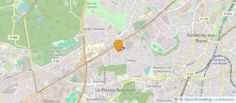localisation de l'entreprise MADAME MARIEM BAYA à CLAMART
