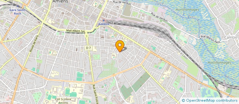 localisation de l'entreprise MADAME MARIEM BEN FADHL  AMIENS