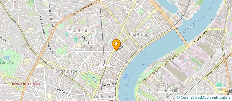 localisation de l'entreprise MADAME MARIEM BENHAMIDA à BORDEAUX