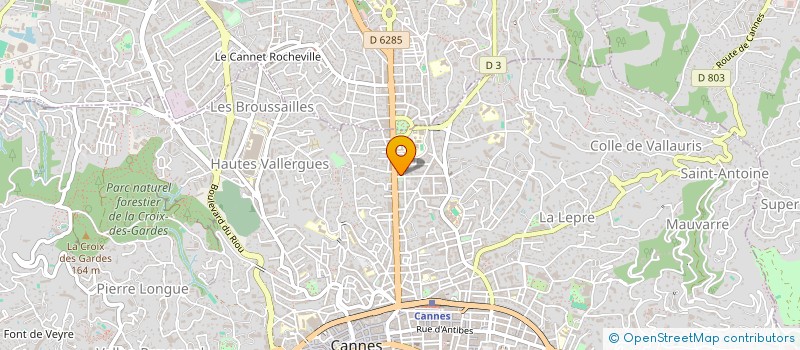 localisation de l'entreprise MADAME MARIEM CHEIKH à CANNES
