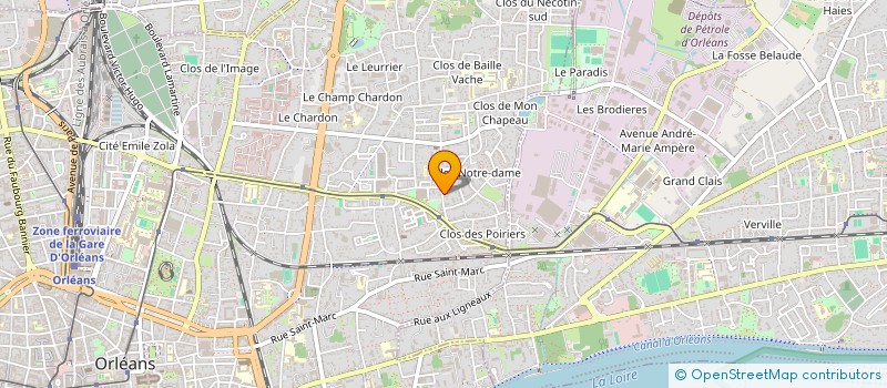 localisation de l'entreprise MADAME MARIEM DAHANE à ORLEANS