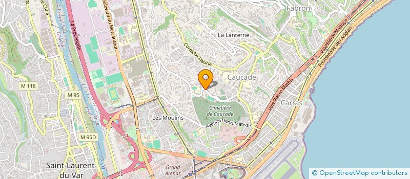 localisation de l'entreprise MADAME MARIEM EL GARES  NICE