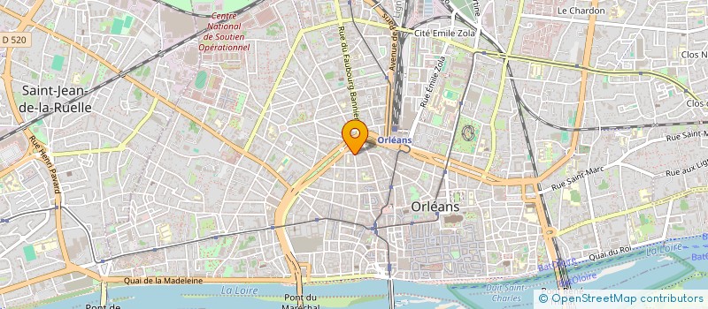 localisation de l'entreprise MADAME MARIEM KRAIEM  ORLEANS